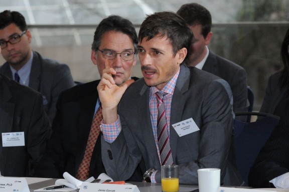 Jamie Garratt from Idea Rebel at Minister's Roundtable