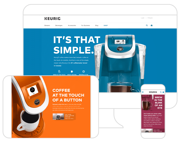 Keurig Website